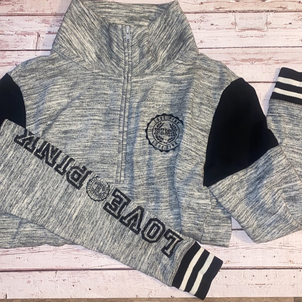 Pink Victoria’s Secret zip up